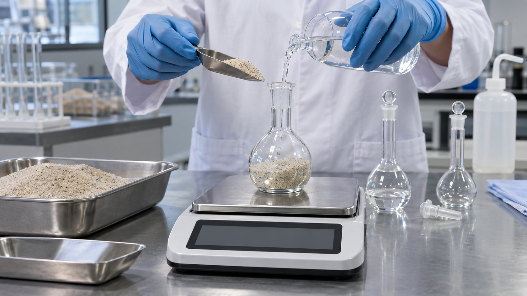 石英砂密度和堆积密度是多少？工程计算怎么用正文图片2