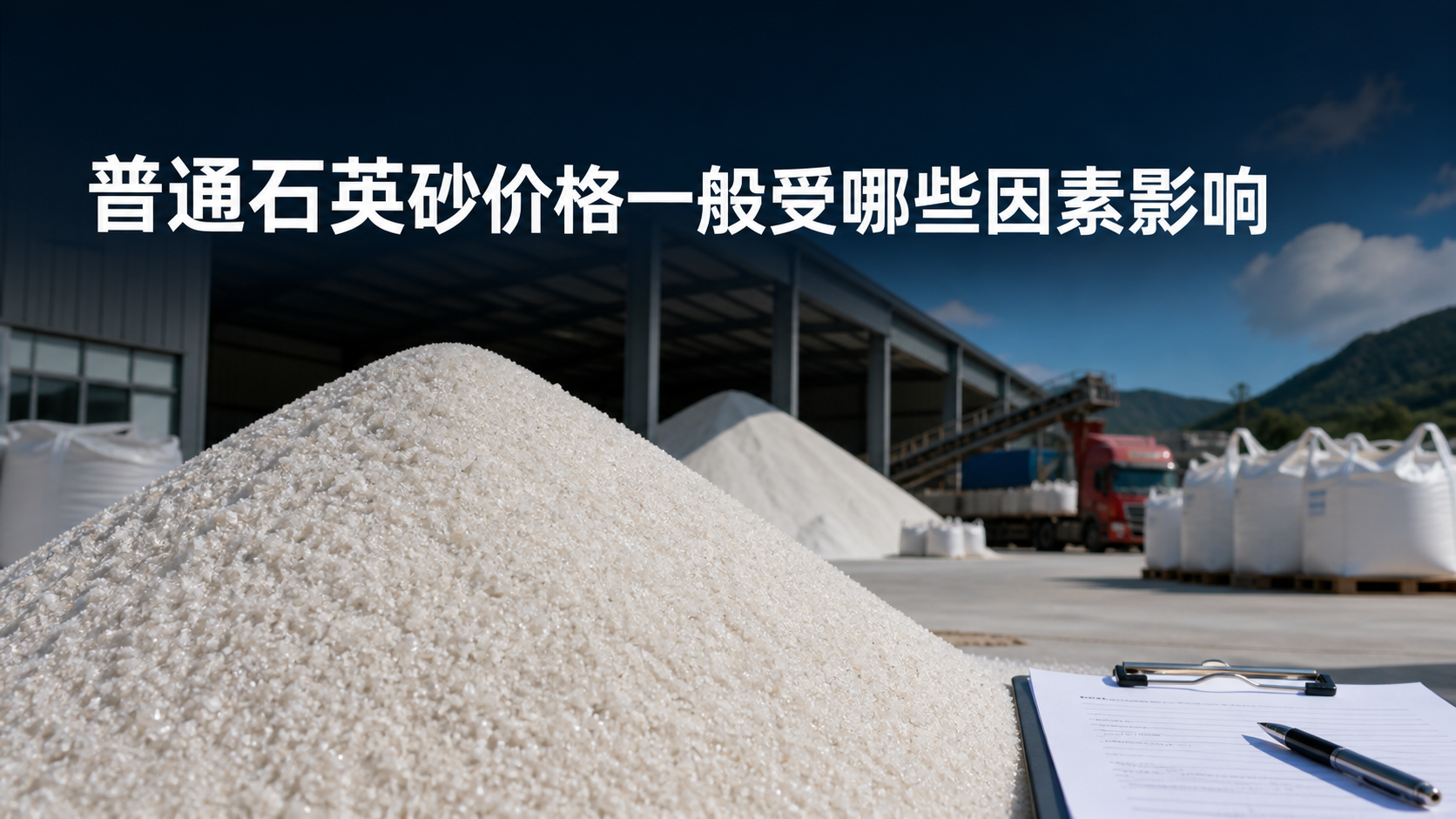普通石英砂价格一般受哪些因素影响配图