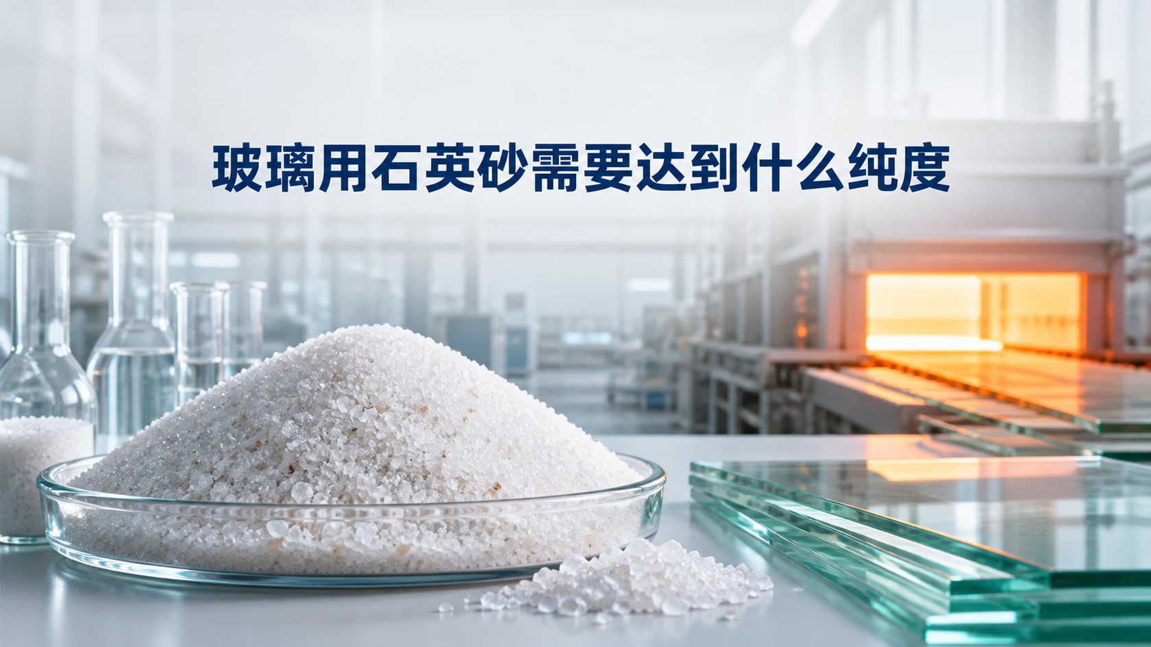 玻璃用石英砂需要达到什么纯度配图